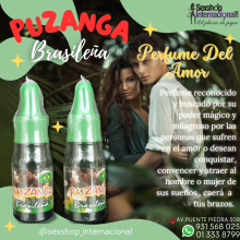 PUZANGA BRASILEÑA PERFUME AFRODISÍACO Y ATRAYENTE DEL AMOR CEL 931568025